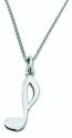 Sterling Silver Quaver Pendant