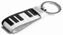 Keyboard Leather Keyring