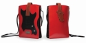 Electric Guitar Leather Shoulder Bag