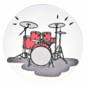 Drum Set Mugmats