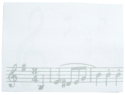 Music Notes Sticky Pad