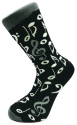 Socks Grey & White Music Notation