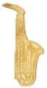 Saxophone Wooden Bookmark