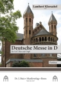 Deutsche Messe in D fr SA(T)Bar und Orgel Partitur