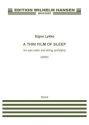 A Thin Film Of Sleep Orchestra Score