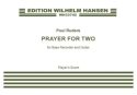 Prayer For Two Recorder and Guitar Score