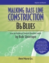 Walking Bass Line Construction: Bb Blues Bass Guitar, Double Bass