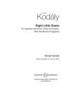 Eight Little Duets 2 Singstimmen (Sopran und Tenor) und Klavier Singpartitur