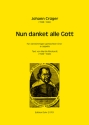 Nun danket alle Gott fr vierstimmigen gemischten Chor und Orgel Gemischter Chor (4-stimmig), Orgel Chorpartitur