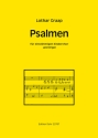 Psalmen fr einstimmigen Kinderchor und Orgel Partitur