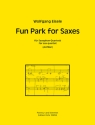 Fun Park for Saxes  fr Saxophonquartett (AATBar) Partitur und Stimmen