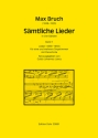 Smtliche Lieder, Band 1 -Lieder (1858-1859)- (Praktische Ausgabe in vier Bnden) Singstimme und Klavier Partitur