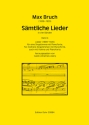 Smtliche Lieder, Band 4 -Lieder (1889-1920)- (Praktische Ausgabe in vier Bnden) Singstimme und Klavier Partitur