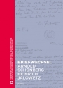 Briefwechsel Arnold Schnberg  Heinrich Jalowetz Band 13