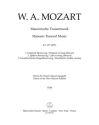 Maurerische Trauermusik KV 477 (479a) (Originale Besetzung (Mozart) / Sptere Besetzung (Mozart) / P  Stimme, Urtextausgabe: Viola