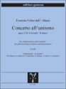 Concerto all'unisono h-moll  opus 2 Nr. 8  fr Violine, Flte und Violoncello Stimmen (16)