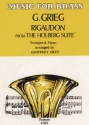 Rigaudon from 'The Holberg Suite' Trompete Buch