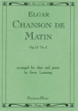 Chanson De Matin Op. 15 No. 2 - Oboe And Piano Oboe Buch