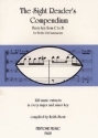 The Sight Reader's Compendium Treble Clef Instruments Buch