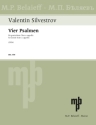 Vier Psalmen Chor a cappella (mindestens 14-16 Snger) Chorpartitur