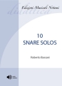 10 Snare Solos Snare Drum Buch