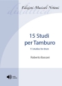 15 Studi Per Tamburo Schlagzeug Buch