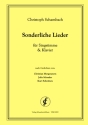 Sonderliche Lieder fr Singstimme und Klavier