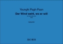 Der Wind weht, wo er will Cello Partitur