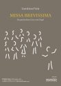 Missa brevissima fr gem Chor und Orgel Partitur