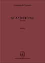 Quartetto N.2 Streichquartett Partitur und Stimmen