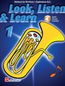 Look, Listen & Learn 1 Baritone/Euphonium BC Bariton oder Euphonium Buch und Online-Audio