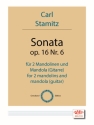 Sonata op.16 Nr.6 fr 2 Mandolinen und Mandola Partitur und Stimmen